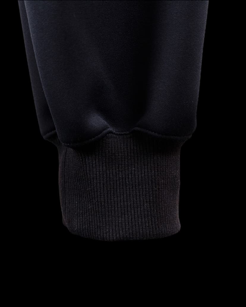 tkio double knit bottoms ankle rib (black)