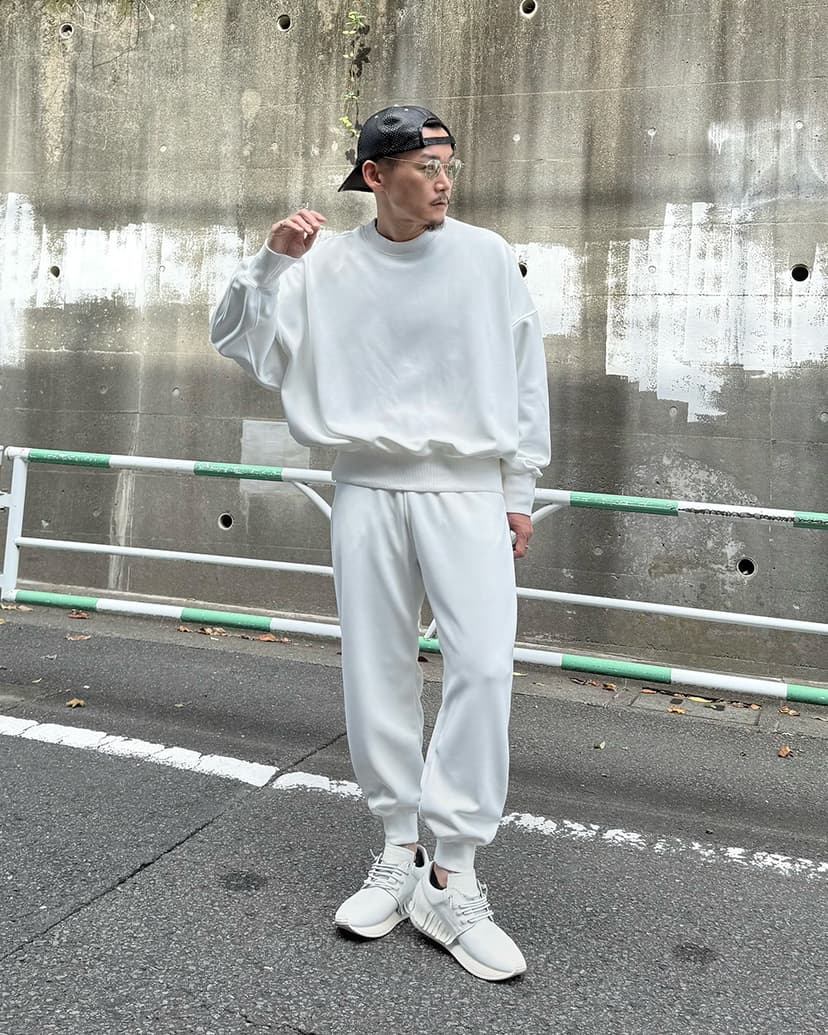 tkio double knit ダンボールニット 街ブラの一着に